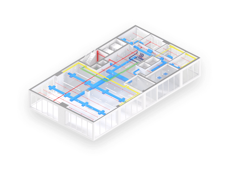 BIM model - Architecture and MEP